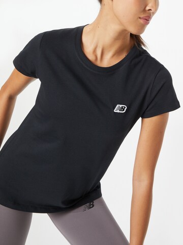 new balance Shirt in Zwart