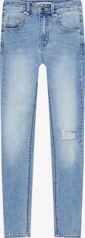 Pull&Bear Skinny Jeans i blå: forside