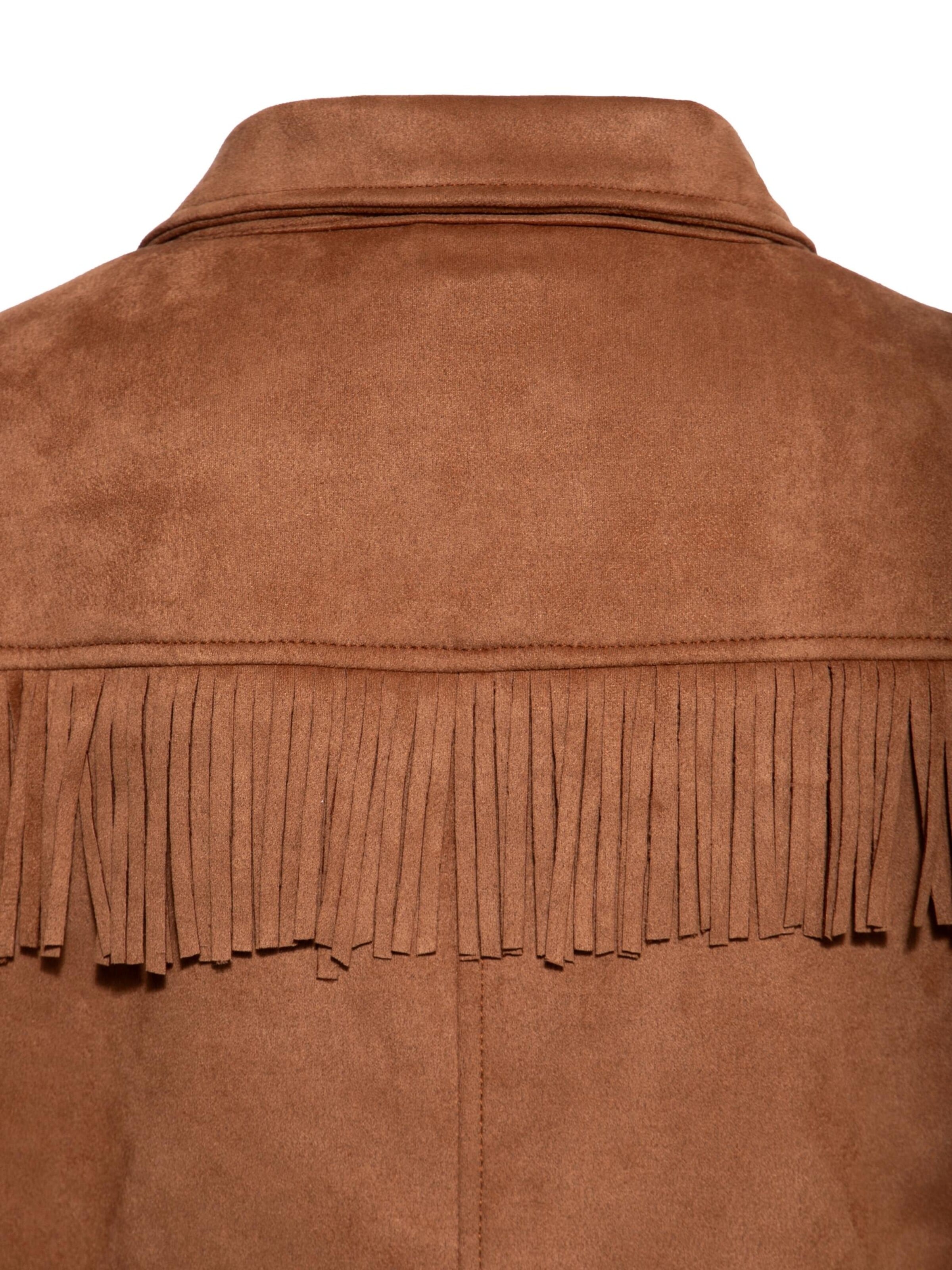 Queen Kerosin Zip-Up Hoodie in Brown