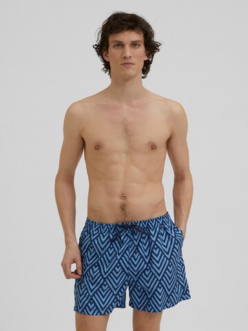 SELECTED HOMME Badeshorts 'Classic' in Blau