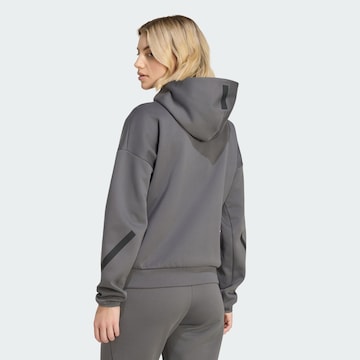 ADIDAS SPORTSWEAR Sports sweat jacket 'Z.N.E.' in Grey