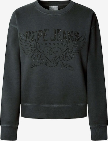 Pepe Jeans Sweatshirt ' BEBERLY ' in Grey: front