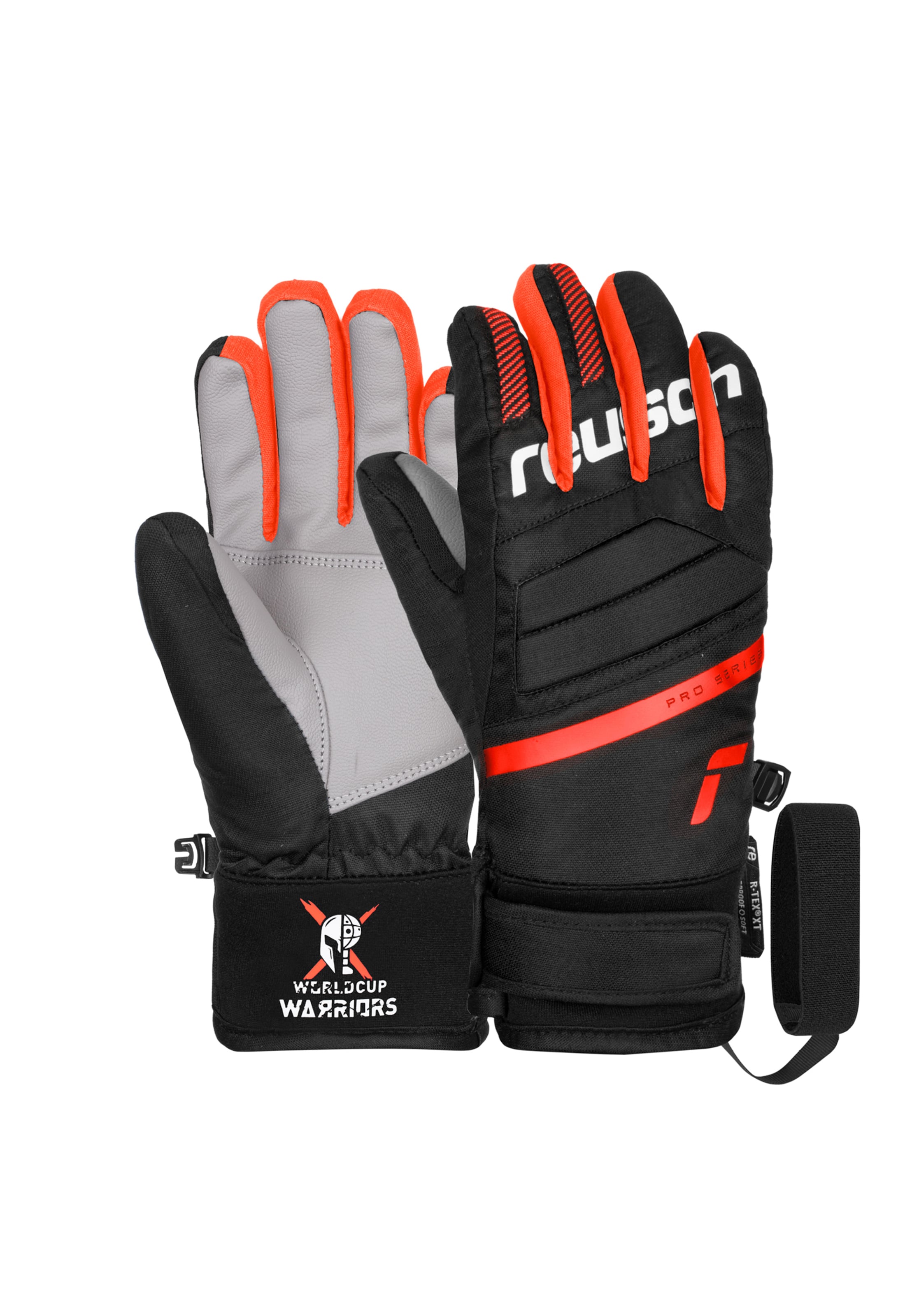 REUSCH Sporthandschuhe 'Warrior' in Schwarz: Vorderseite