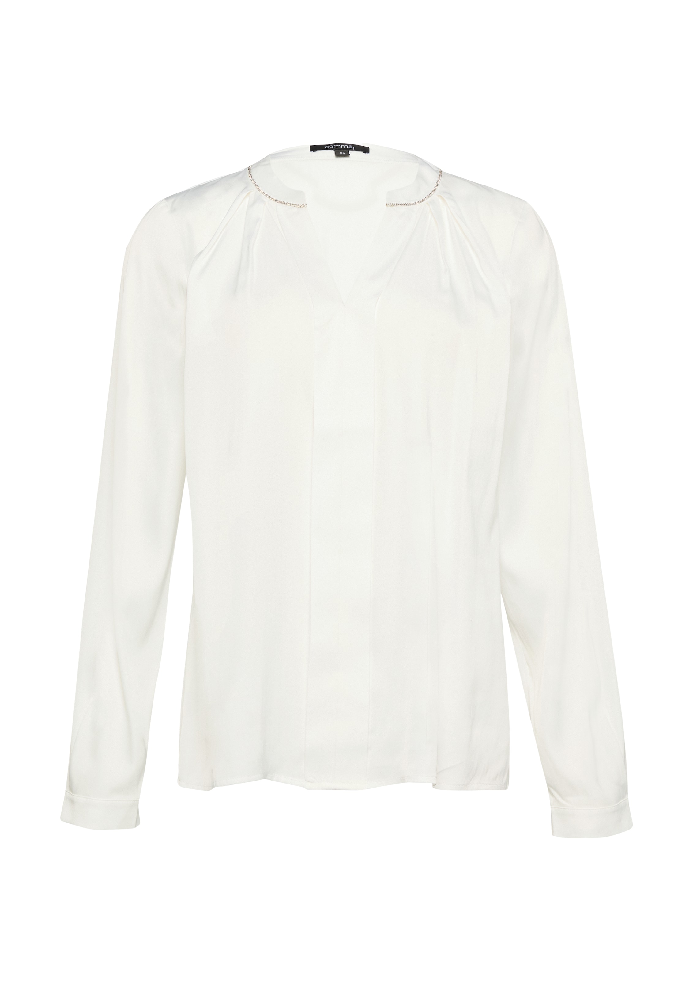 COMMA Bluse in Weiß: Vorderseite