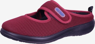FLY FLOT Slippers in Red: front