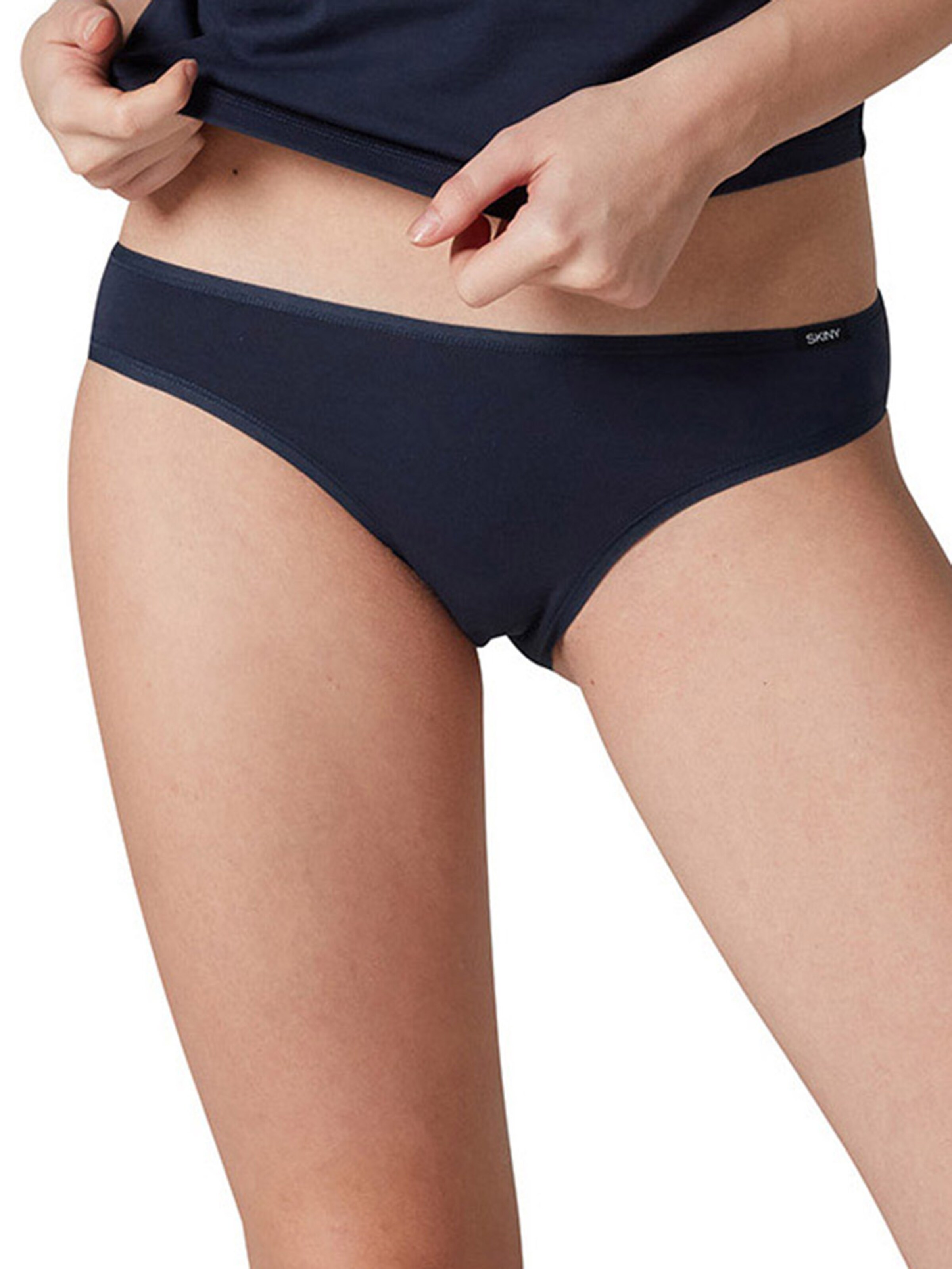 Skiny Regular Panty 'Advantage Cotton' in Blue: front