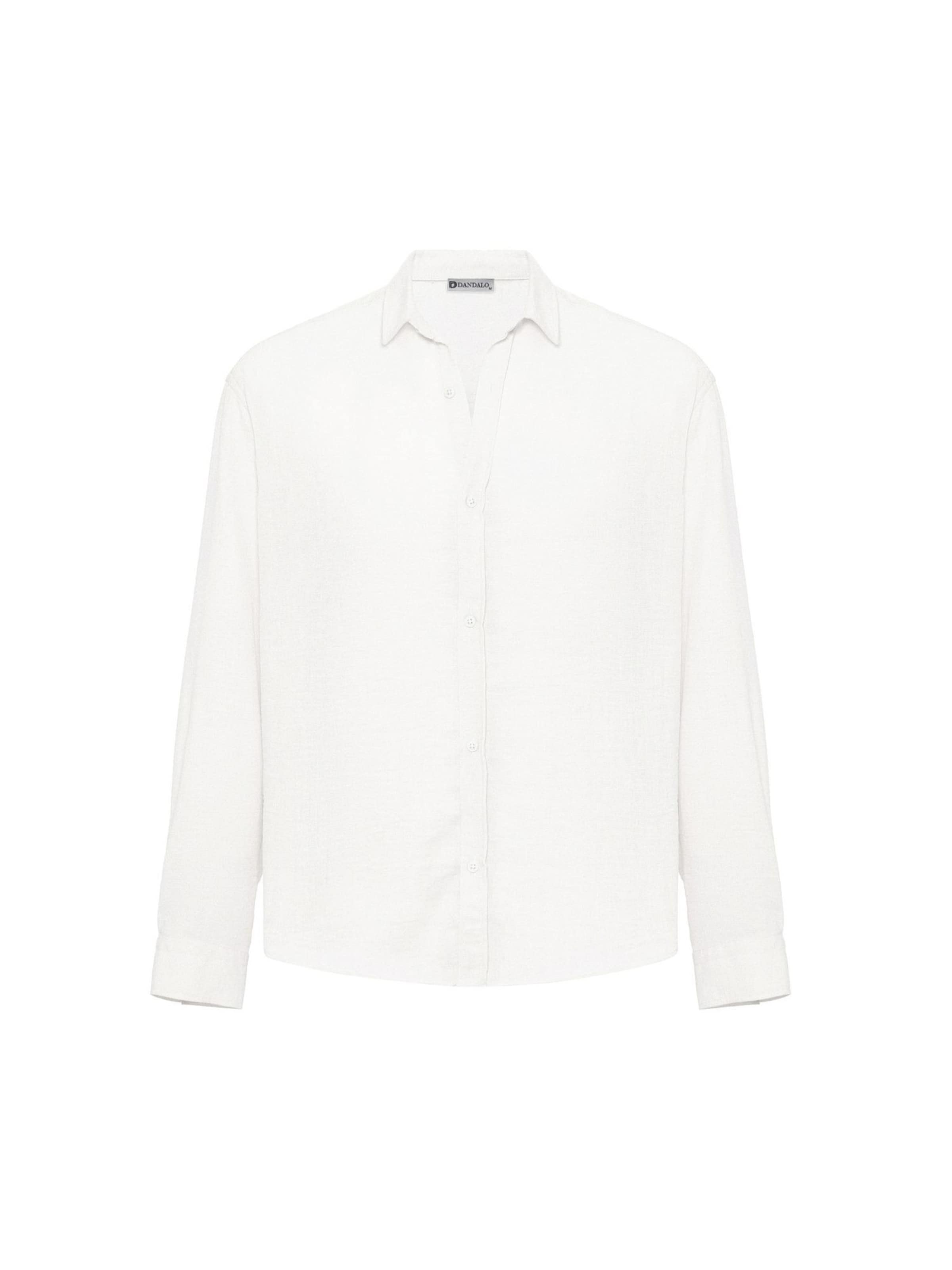 Dandalo Button Up Shirt in White, Item view