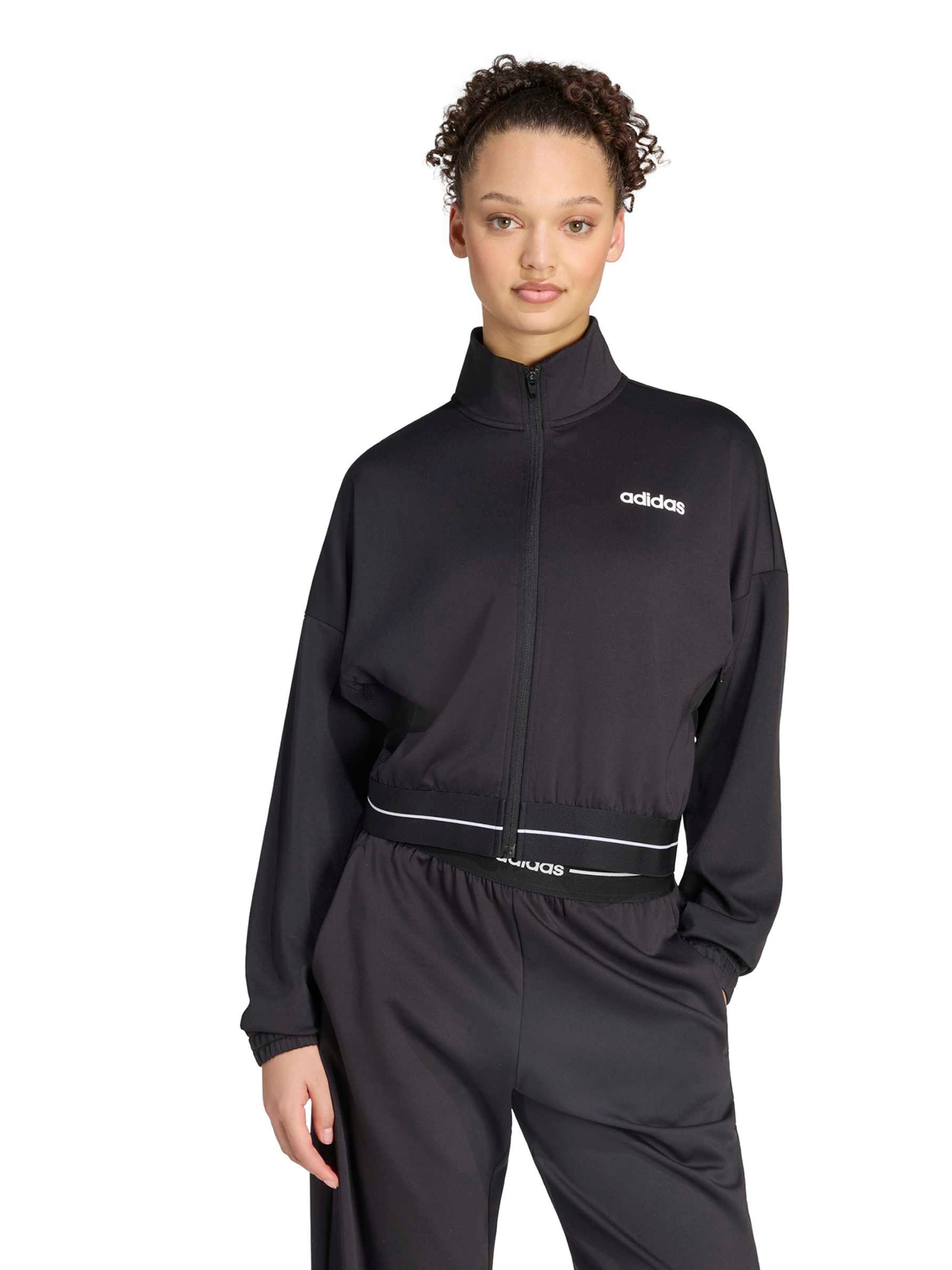 ADIDAS PERFORMANCE Sportsweatjacka 'HYG' i svart: framsida