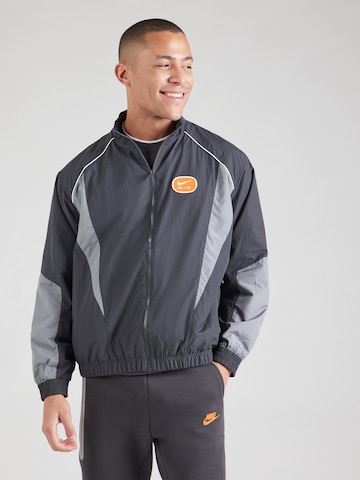 Nike Sportswear Between-season jacket 'AIR' in Grey: front