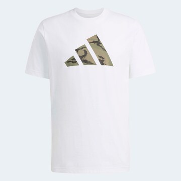 ADIDAS SPORTSWEAR Performance Shirt in White: front