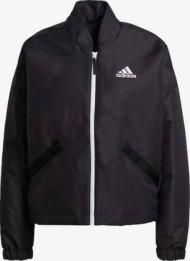 ADIDAS PERFORMANCE Athletic Jacket in Black / White, Item view