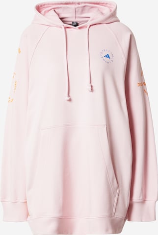 ADIDAS BY STELLA MCCARTNEY Αθλητική μπλούζα φούτερ 'Pull-On' σε ροζ: μπροστά