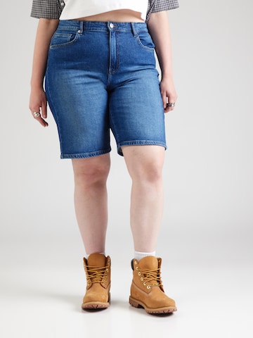 Regular Jean 'CARSonny' ONLY Carmakoma en bleu : devant