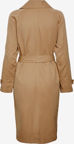 VERO MODA Between-Seasons Coat 'LOU' in Brown