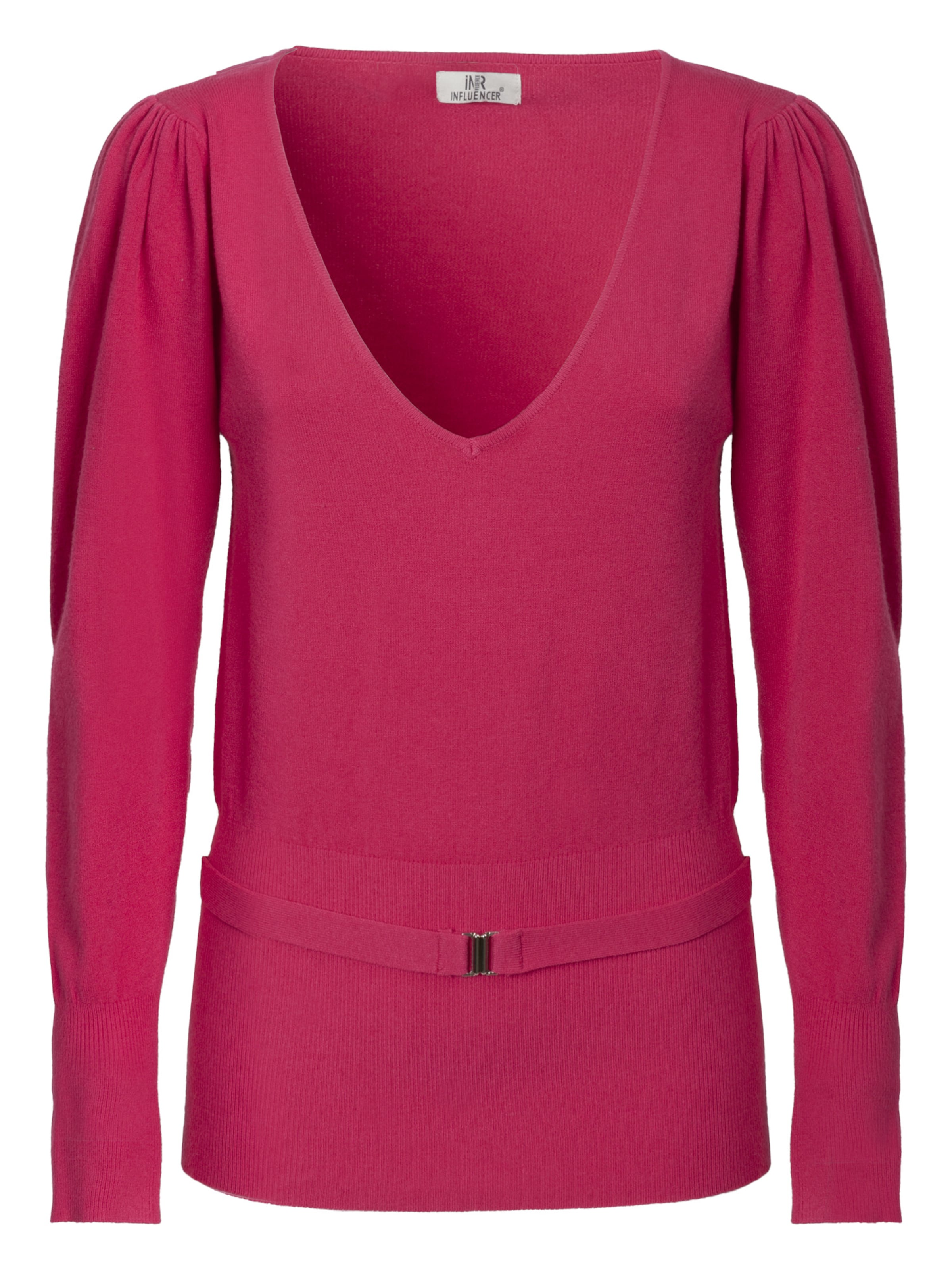 Influencer Sweater in Pink: front