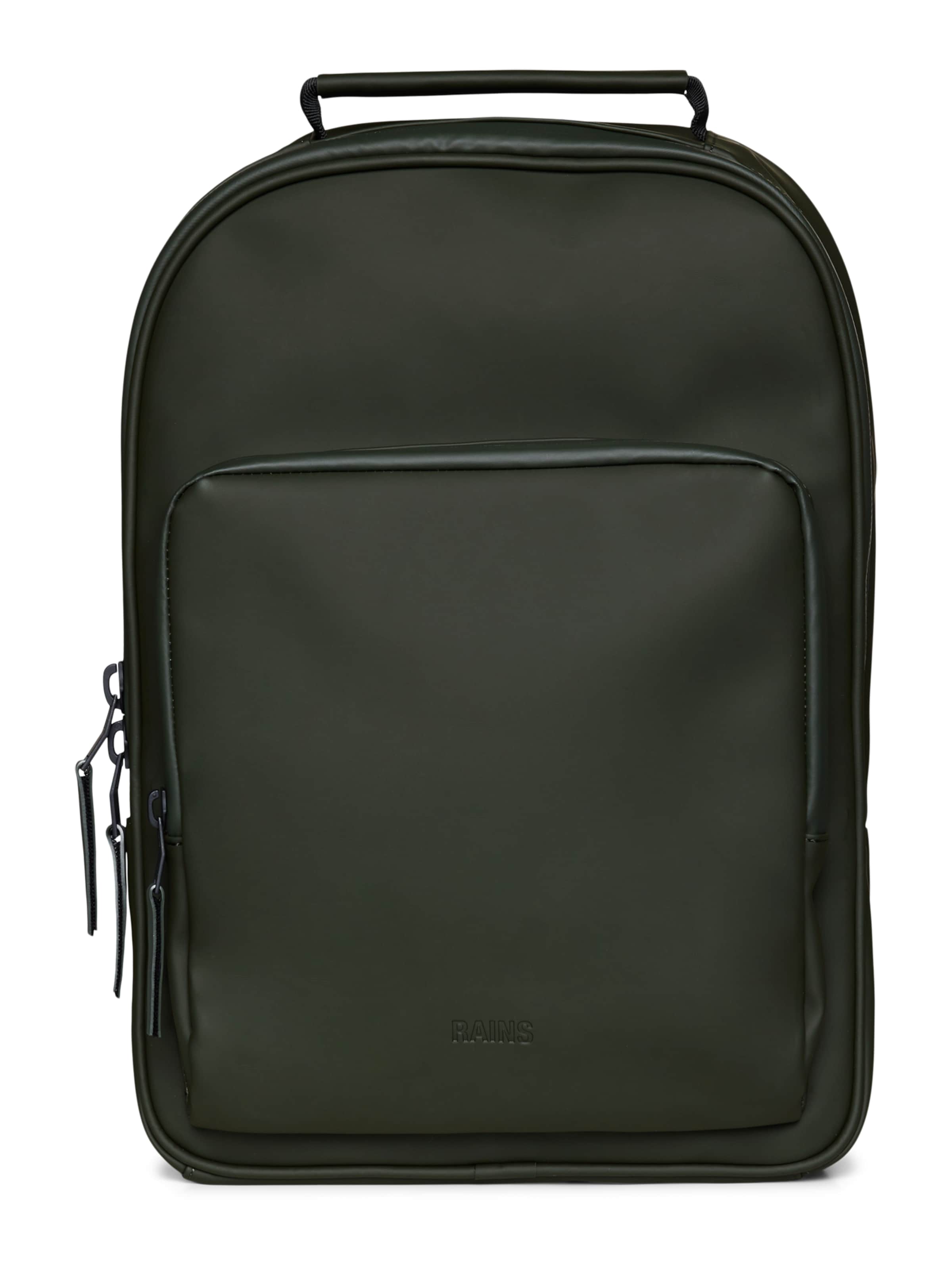 RAINS Backpack in Green: front