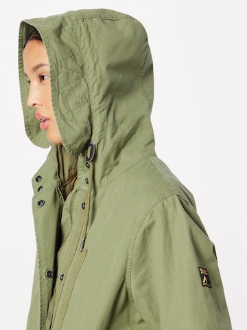 Superdry Přechodová parka – zelená