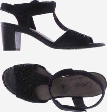 GABOR Sandals & High-Heeled Sandals in 37,5 in Black: front