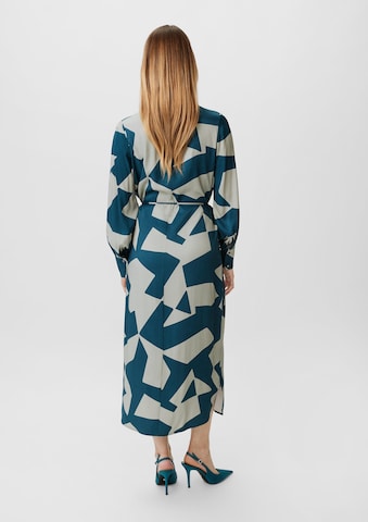 COMMA Jurk in Blauw: terug