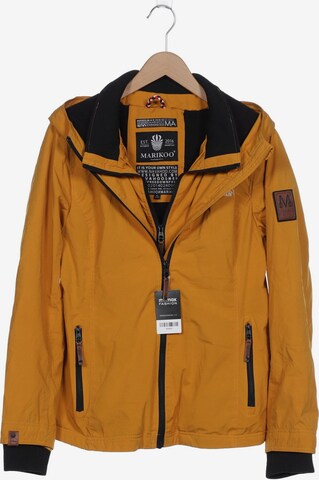 MARIKOO Jacket & Coat in XL in Yellow: front
