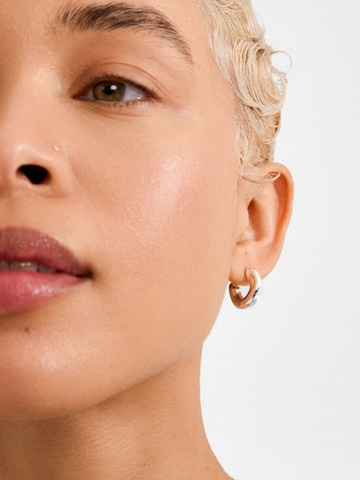 Pilgrim Обеци 'Jennings' в сребърно: отпред