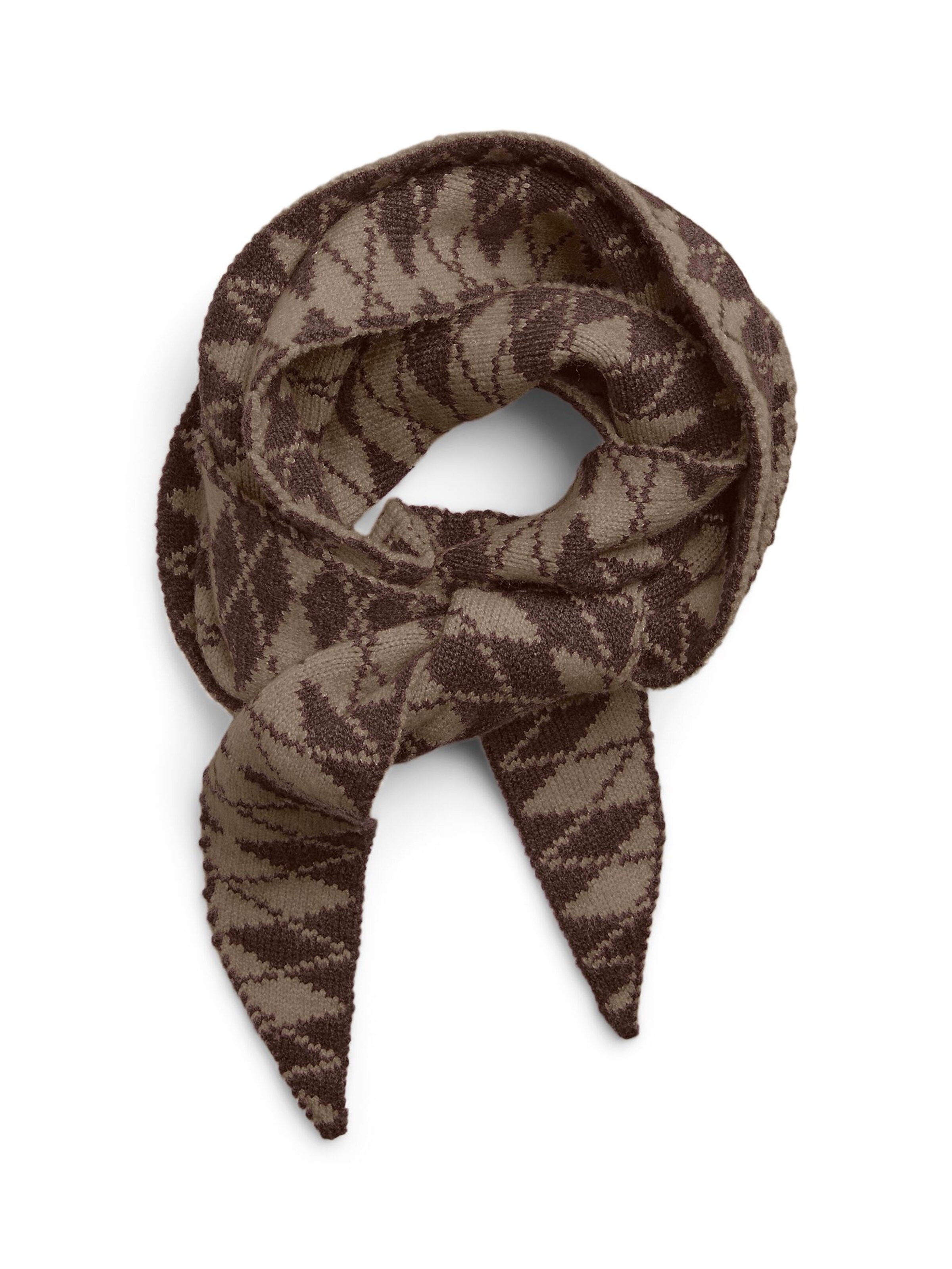 PIECES Schal 'KOMMA ' in Beige: Vorderseite