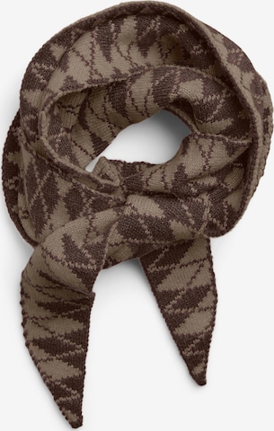 PIECES Schal 'KOMMA ' in Beige: Vorderseite