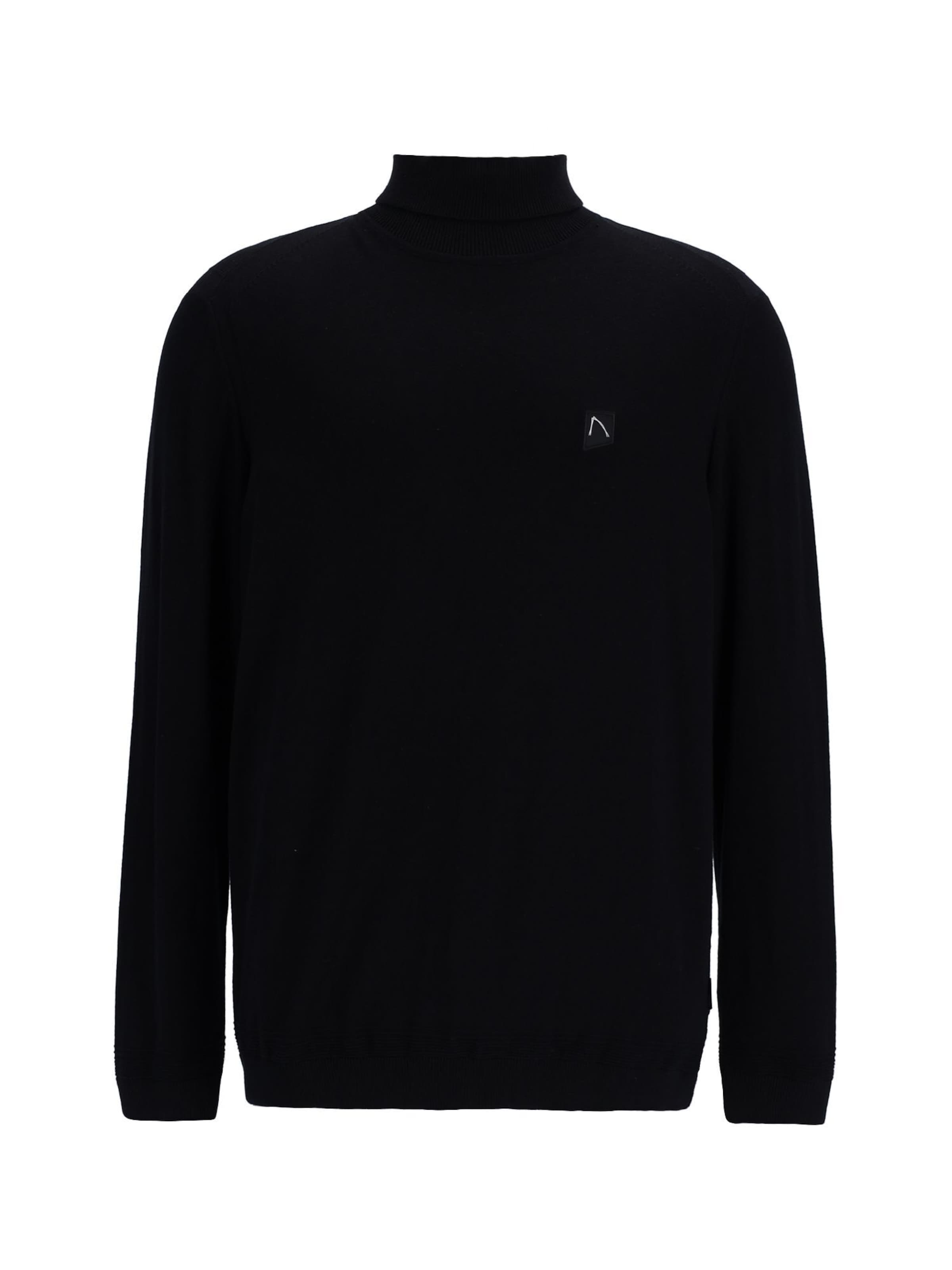 Pull-over 'Leonard' CHASIN' en noir : devant