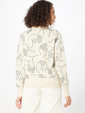 Pull-over Monki en beige