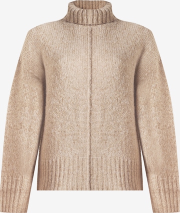 JDY Sweater 'JDYMalone' in Beige: front