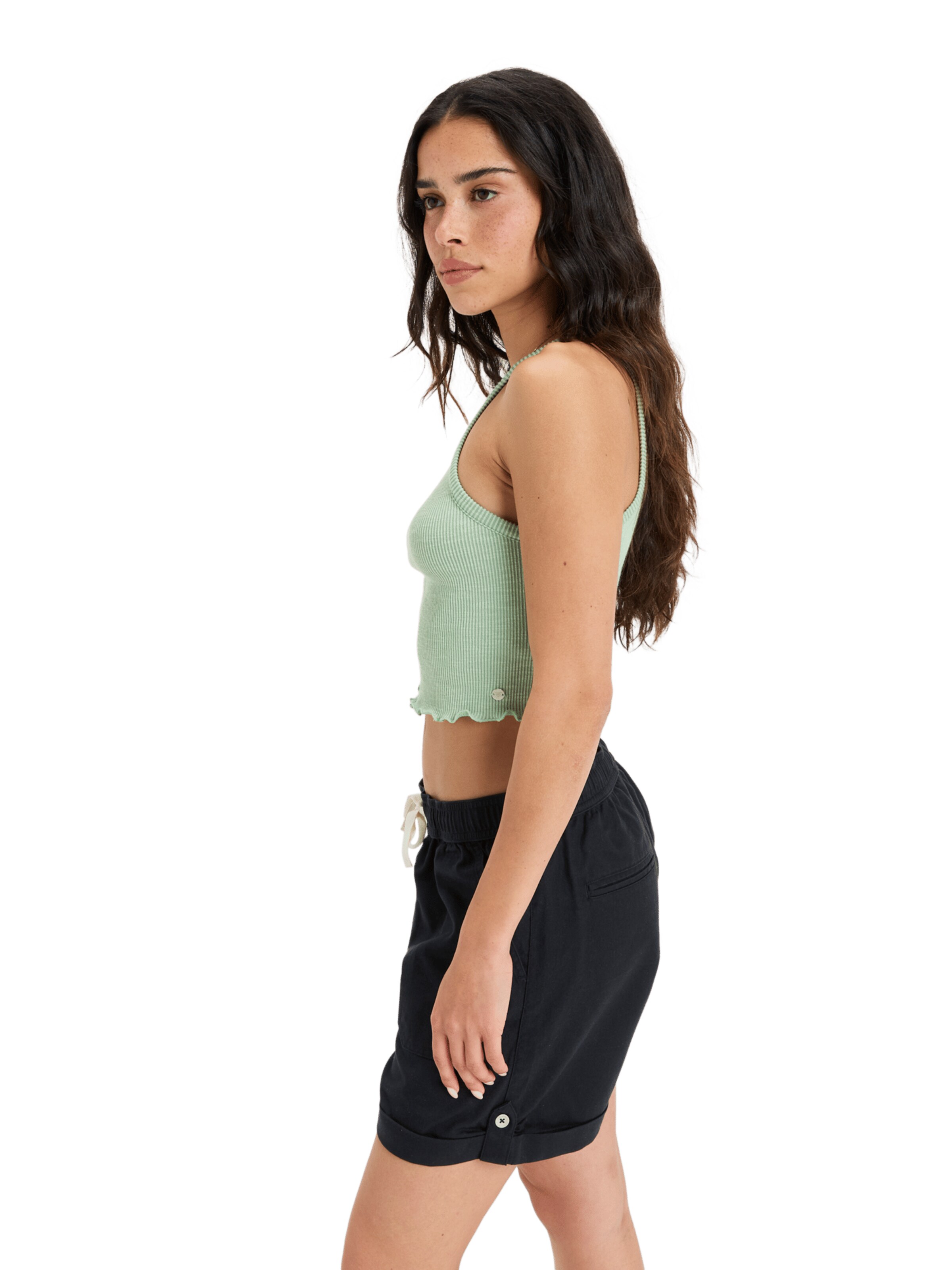 ROXY Loosefit Shorts 'Sweetest Day' in Grau