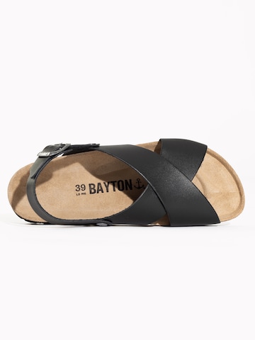 Sandale 'Tweed' de la Bayton pe negru