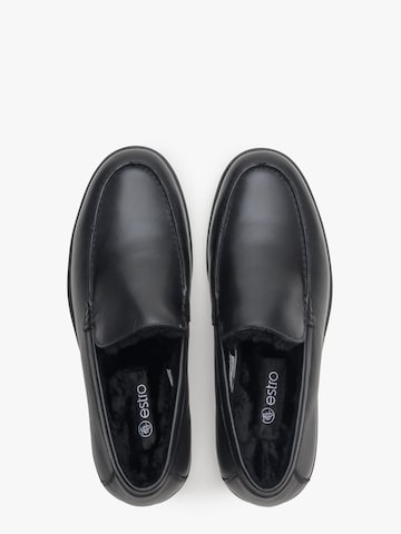 Estro Moccasin '0917-2' in Black