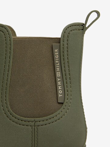 TOMMY HILFIGER Chelsea Boots in Green