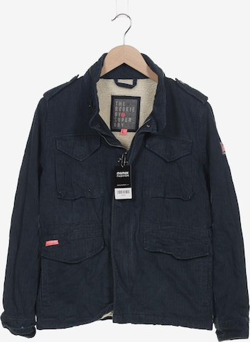 Superdry Jacke L in Blau: Vorderseite