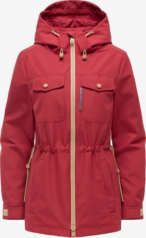 MARIKOO Parka 'Sohaa 16' in Rot: Vorderseite