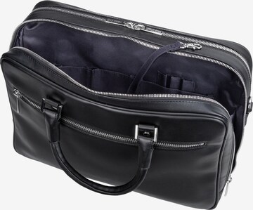 LEONHARD HEYDEN Document Bag 'Montreal' in Black