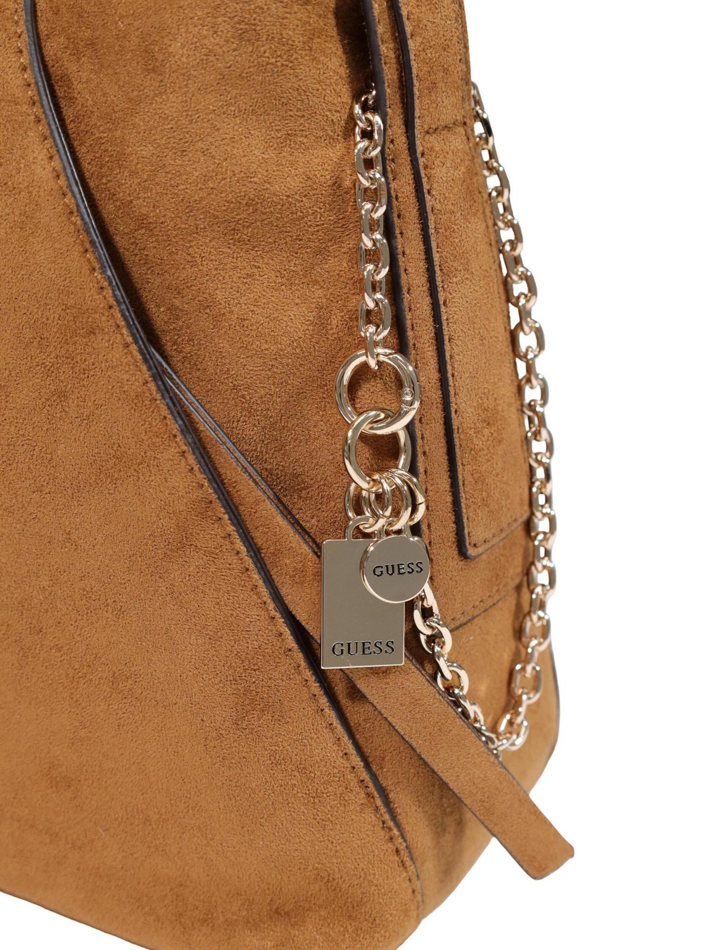 GUESS - Bolso de hombro 'COLEEN LOGO SMALL SA HWSG97 45180' en marrón