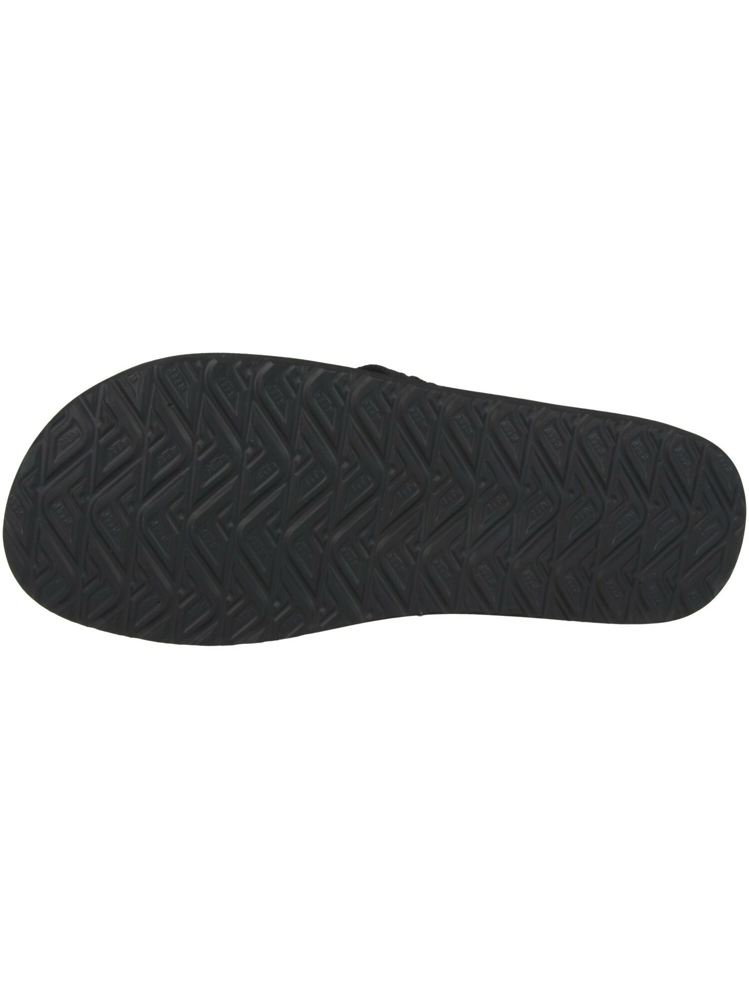 REEF Zehentrenner 'Smoothy' in Schwarz