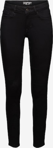 ESPRIT Skinny Jeans in Black: front