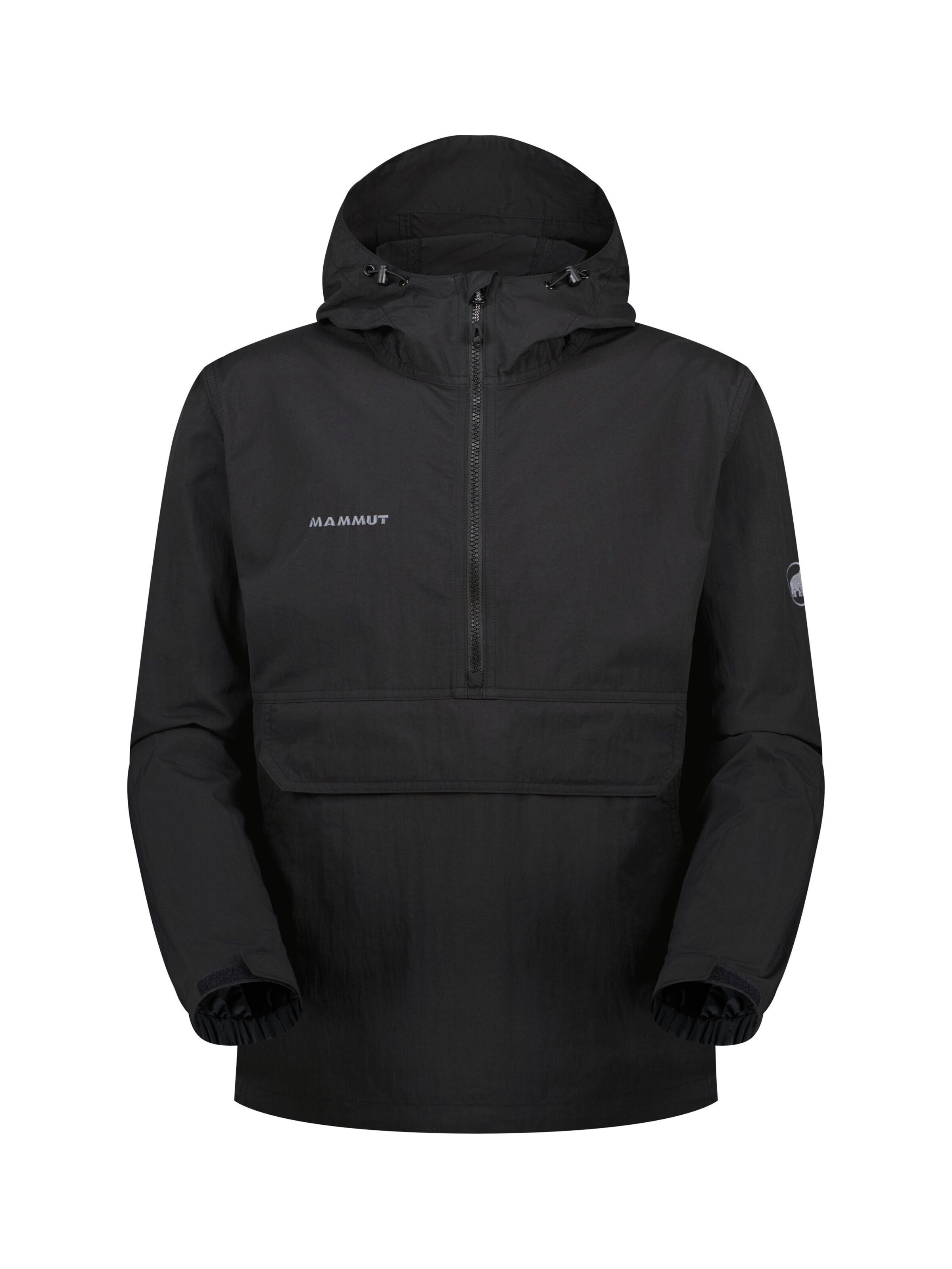 MAMMUT Outdoor Jacket 'Anorak' in Black: front