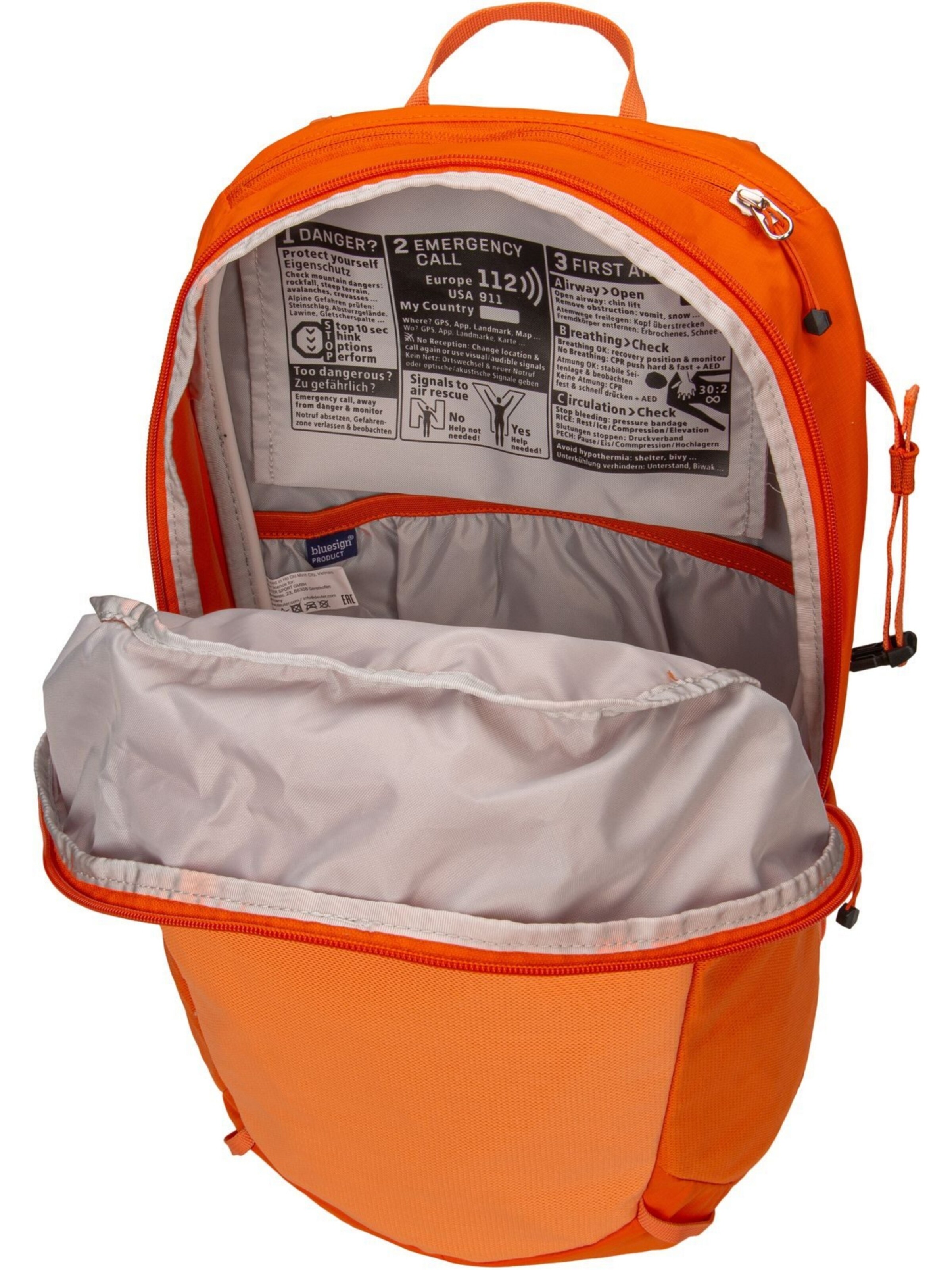 DEUTER Sports Backpack 'Speed Lite 21' in Orange