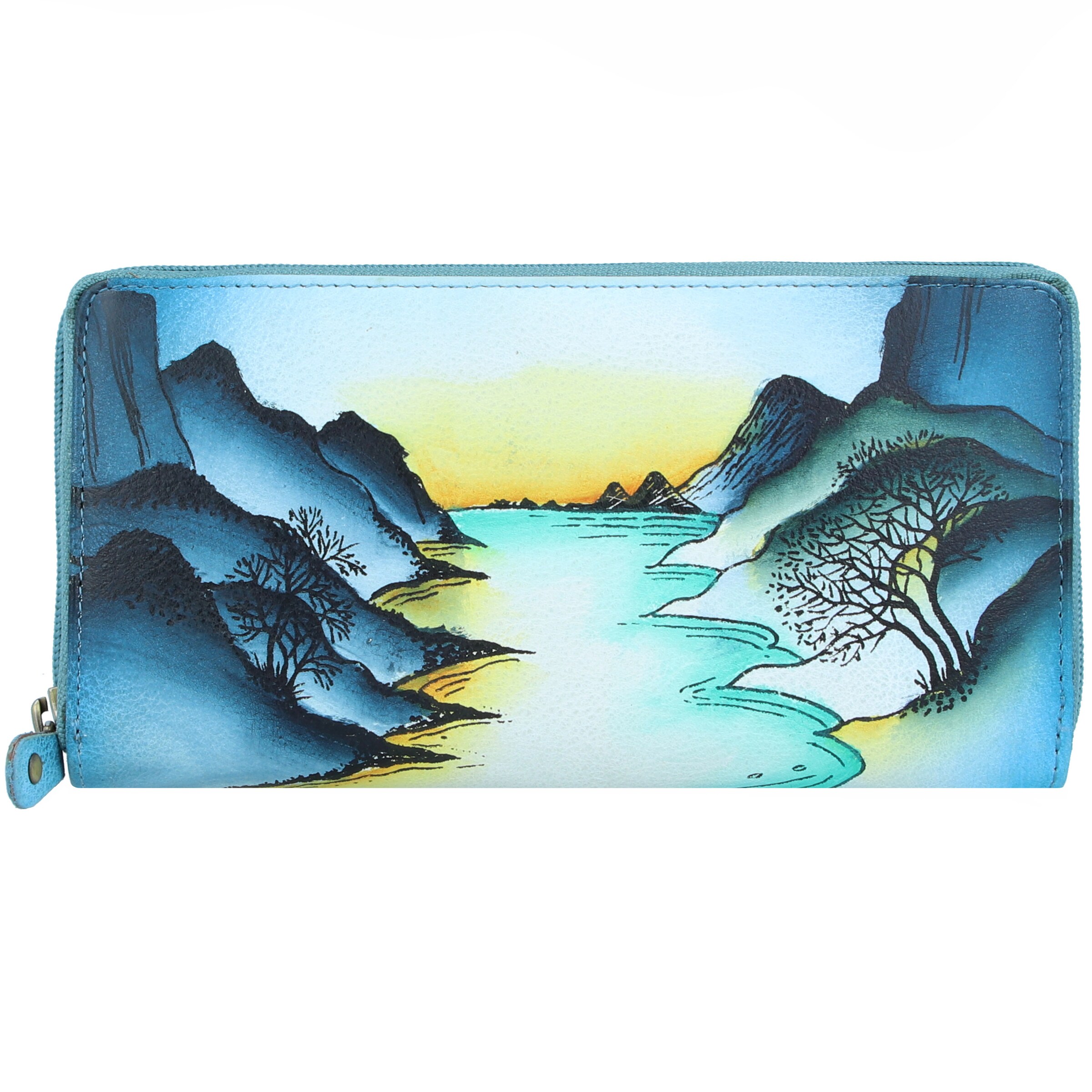Greenland Nature Wallet 'ART+CRAFT' in Mixed colours: front
