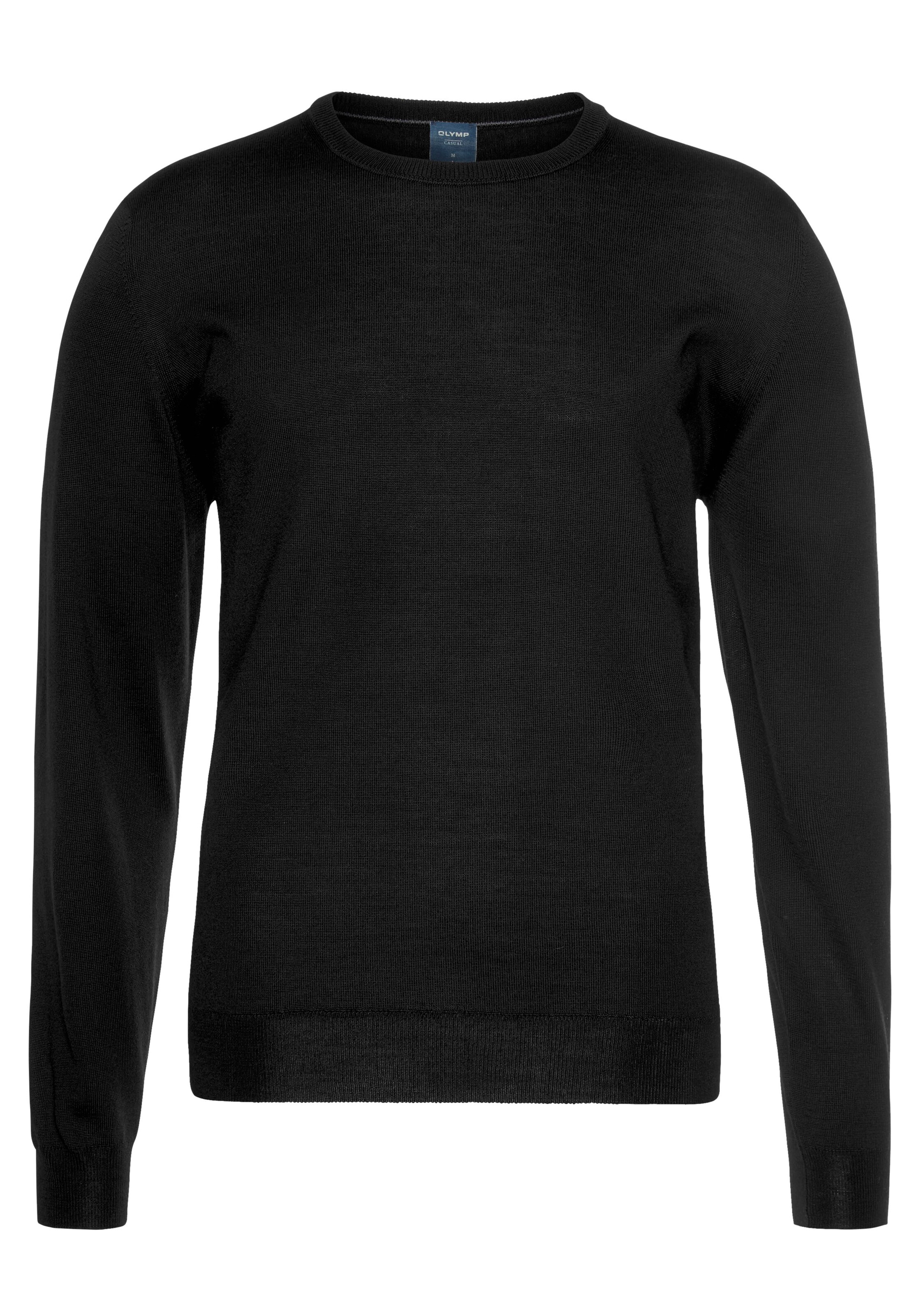 OLYMP Pullover in Schwarz: Vorderseite