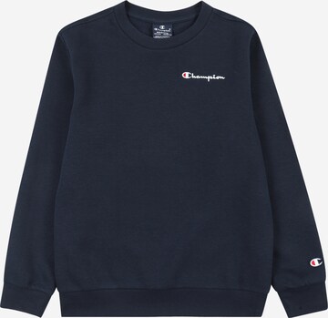 Pull-over Champion Authentic Athletic Apparel en bleu : devant