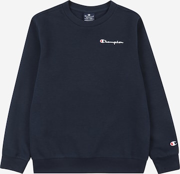 Sweat Champion Authentic Athletic Apparel en bleu : devant