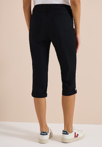 CECIL Slim fit Pants 'New York' in Black