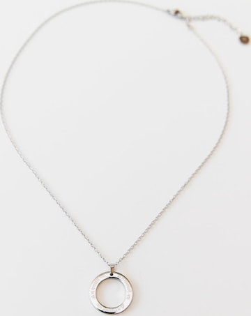 Divasya Necklace 'Ganesha Mantra' in Silver: front