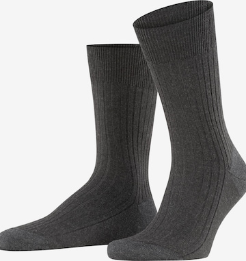 FALKE Socks 'Bristol Pure' in Grey: front