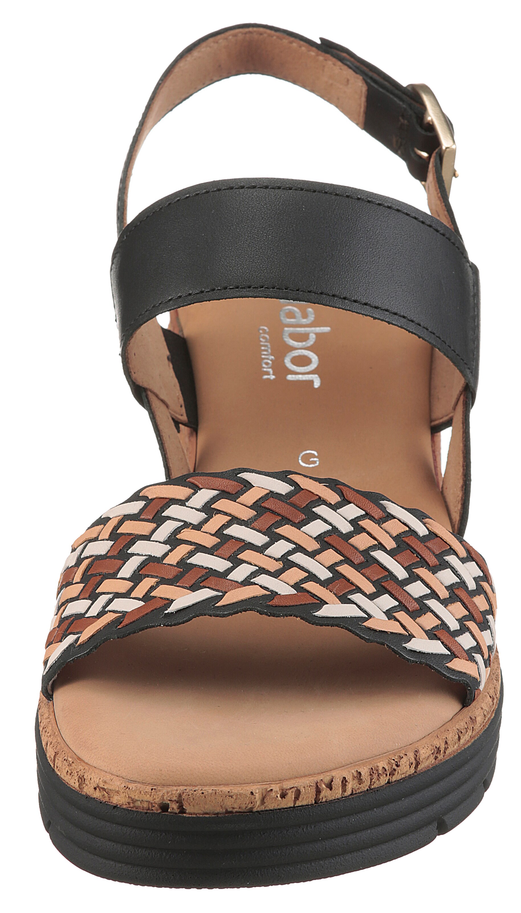 GABOR Sandale in Schwarz